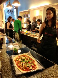 Team Building Cooking Programs - Pizza Around the World