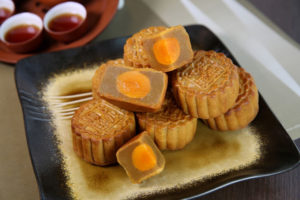 Mooncake Making Class Singapore | Salted Egg Yolk Mooncake